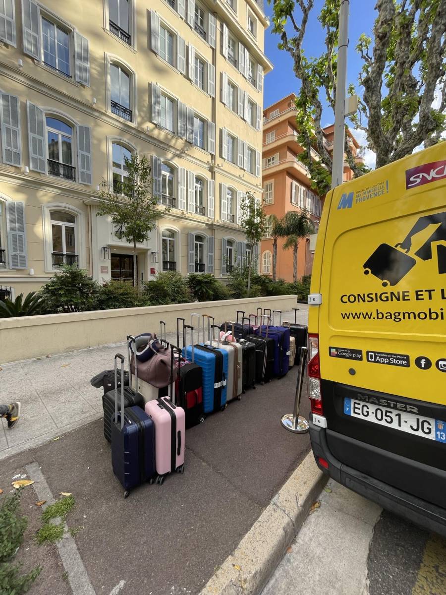 LIVRAISON DE BAGAGES A NICE