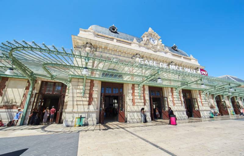 consigne à bagages bagmobile à la gare de Nice
